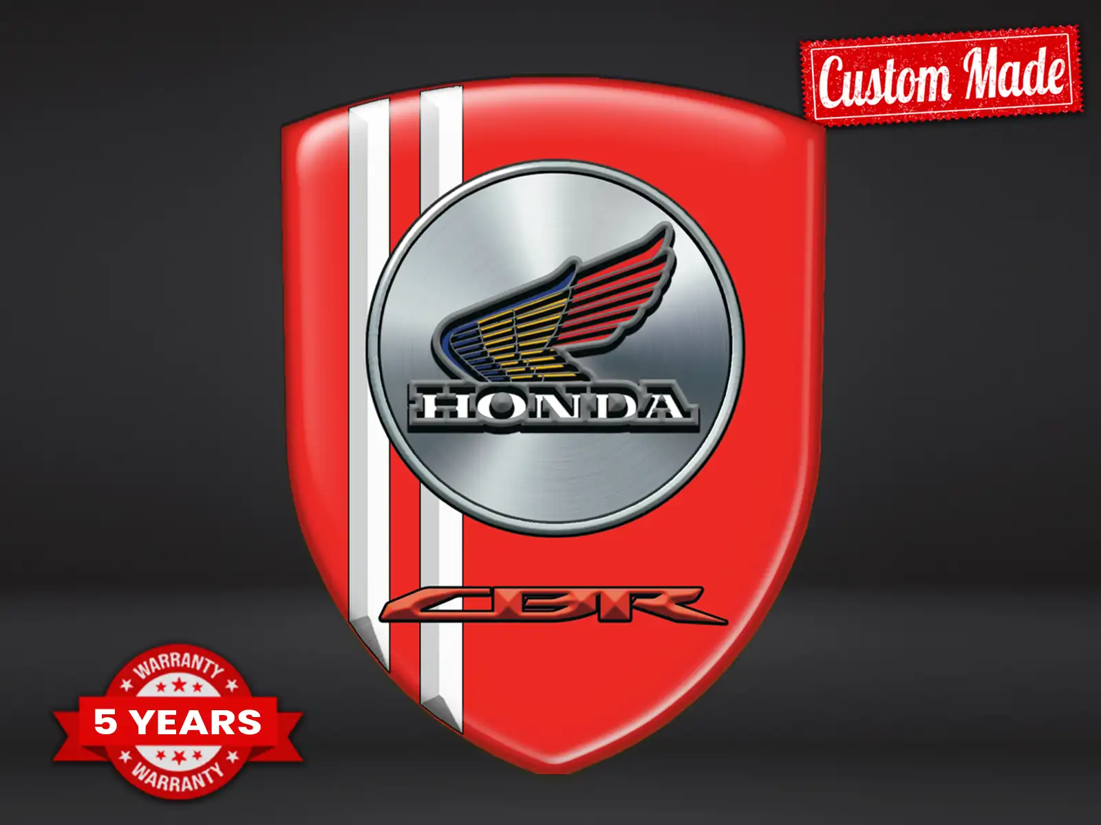 Honda Decalcomanie Auto Moderne Max Sport Pro Durevoli